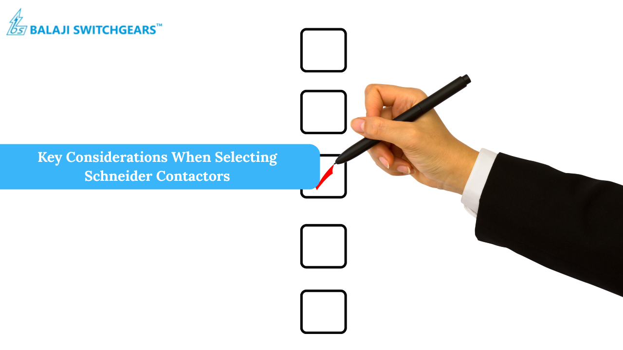 Schneider contactors