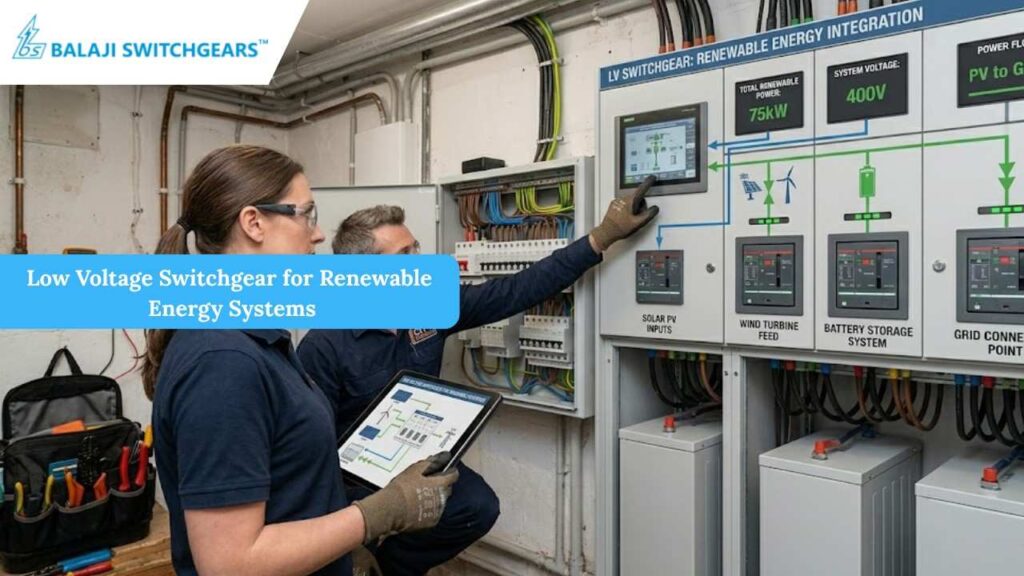 Low Voltage Switchgear for Renewable Energy Systems