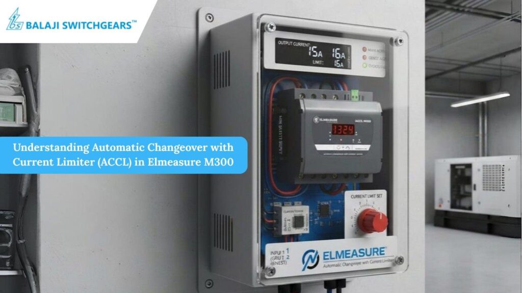 Automatic Change over with Current Limiter ACCL