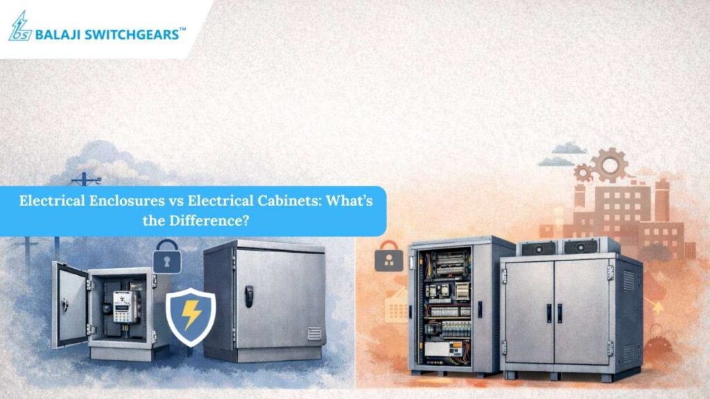 Electrical Enclosures vs Electrical Cabinets: What’s the Difference