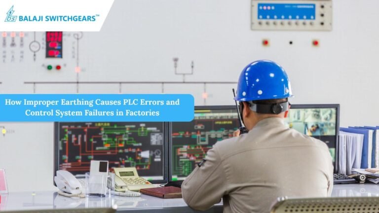 Error In Control System How Improper Earthing Causes PLC Errors and System Failures