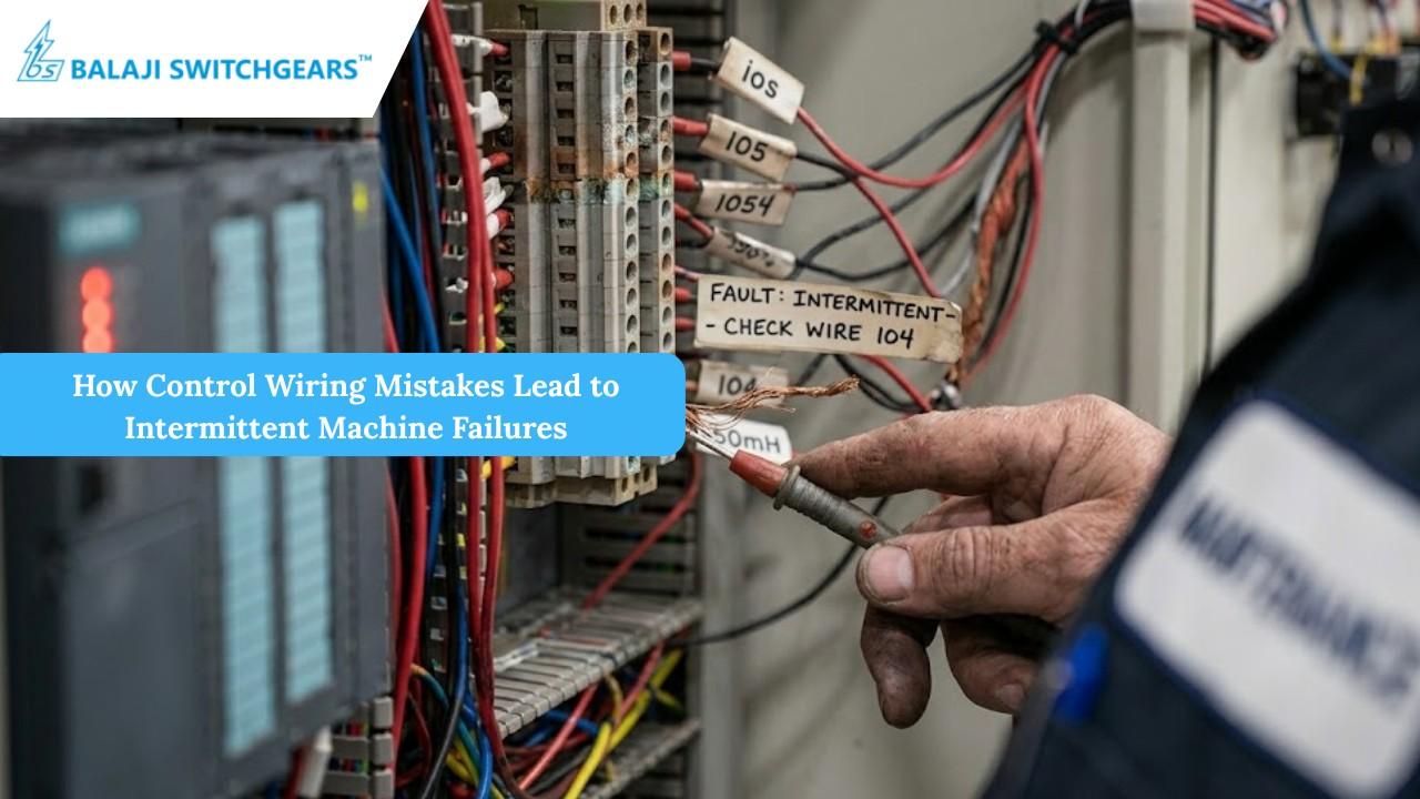 How Control Wiring Mistakes Lead to Intermittent Machine Failures