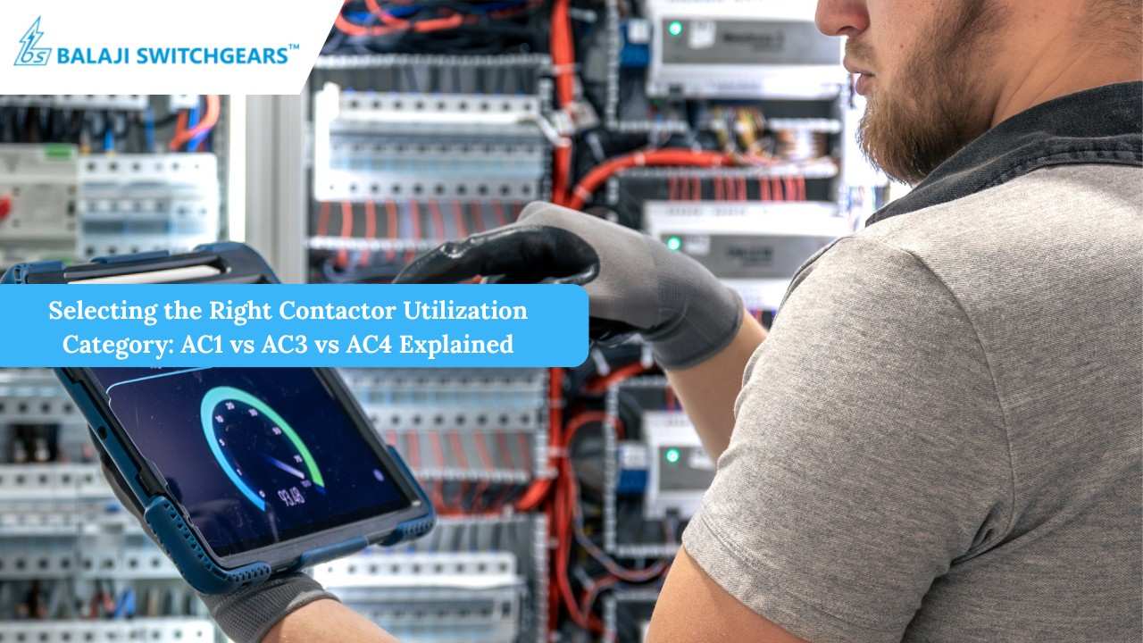 Selecting the Right Contactor Utilization Category: AC1 vs AC3 vs AC4 Explained