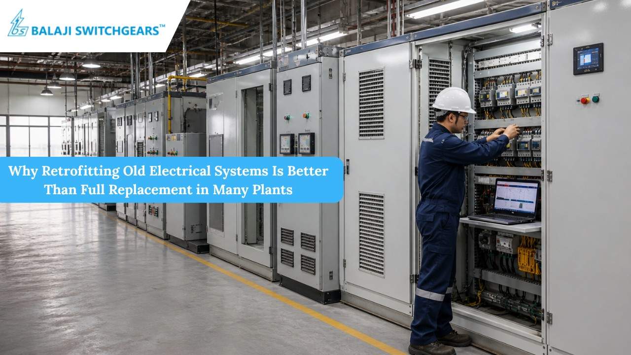 Why Retrofitting Old Electrical Systems Is Better Than Full Replacement in Many Plants