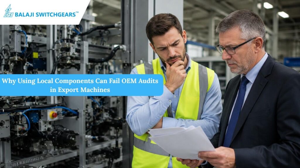 Why Using Local Components Can Fail OEM Audits in Export Machines
