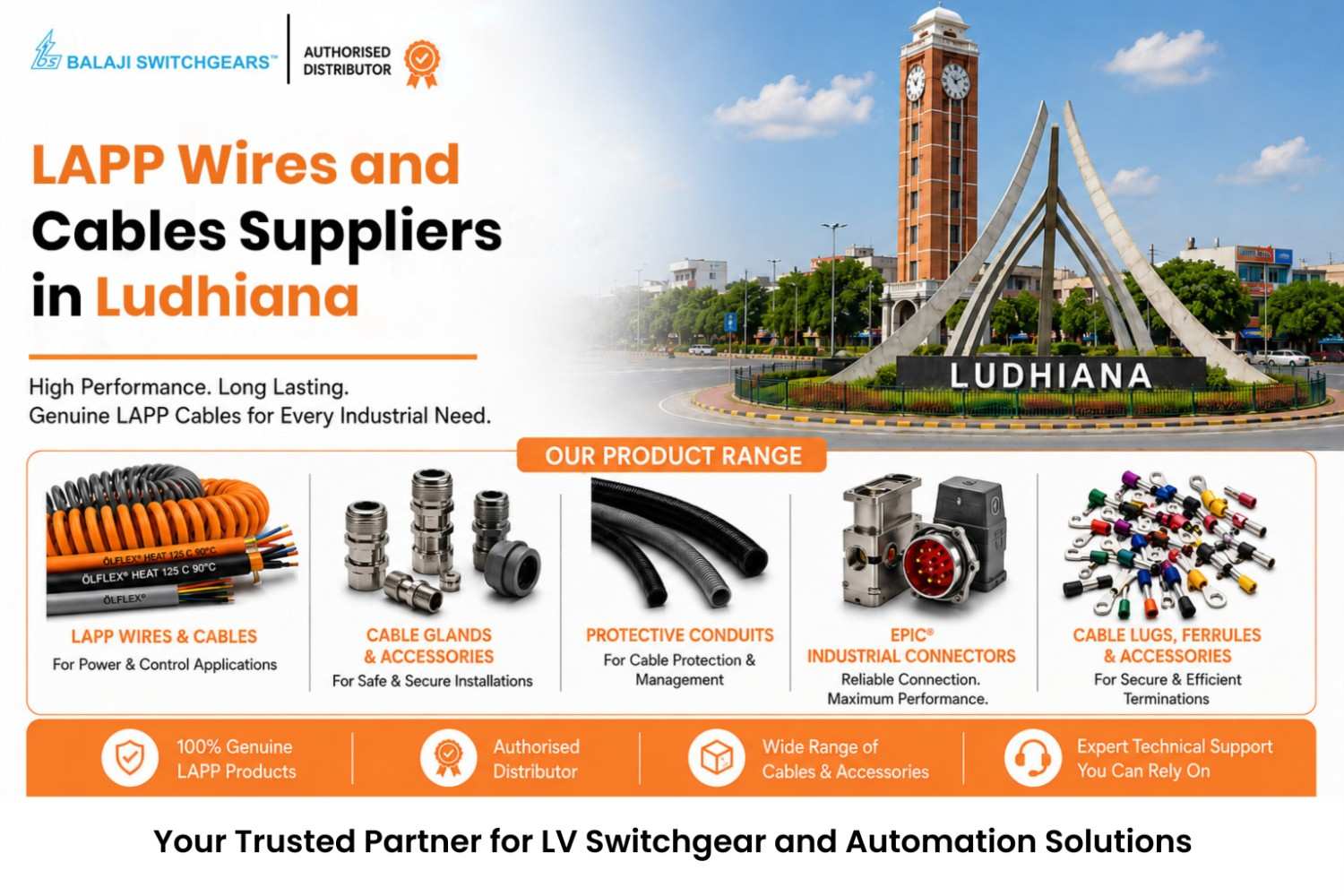LAPP Wires and Cables Suppliers in Ludhiana