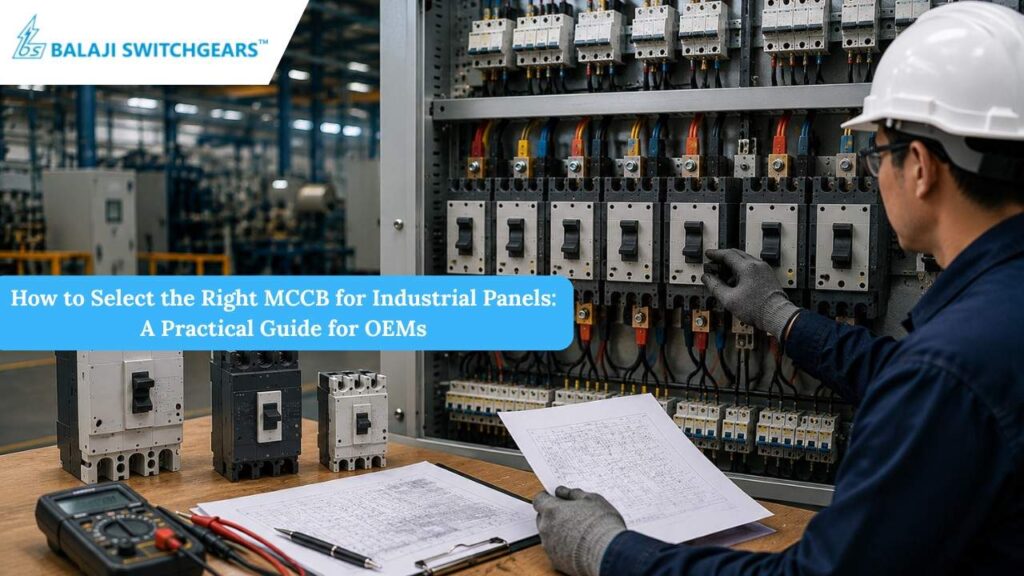 How to Select the Right MCCB for Industrial Panels: A Practical Guide for OEMs