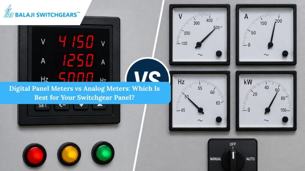 Digital Panel Meters vs Analog Meters: Which Is Best for Your Switchgear Panel? DigitalPanelMetersvsAnalogMetersWhichIsBestforYourSwitchgearPane