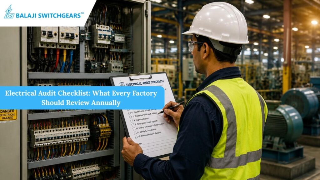 Electrical Audit Checklist: What Every Factory Should Review Annually