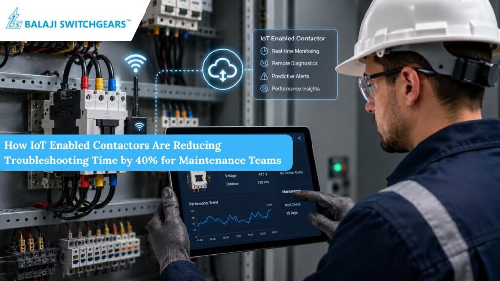 How IoT Enabled Contactors Are Reducing Troubleshooting Time by 40% for Maintenance Teams How IoT Enabled Contactors Are Reducing Troubleshooting Time by 40% for Maintenance Teams