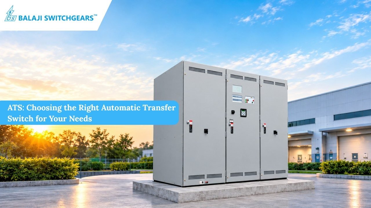 ATS Choosing the Right Automatic Transfer Switch for Your Needs