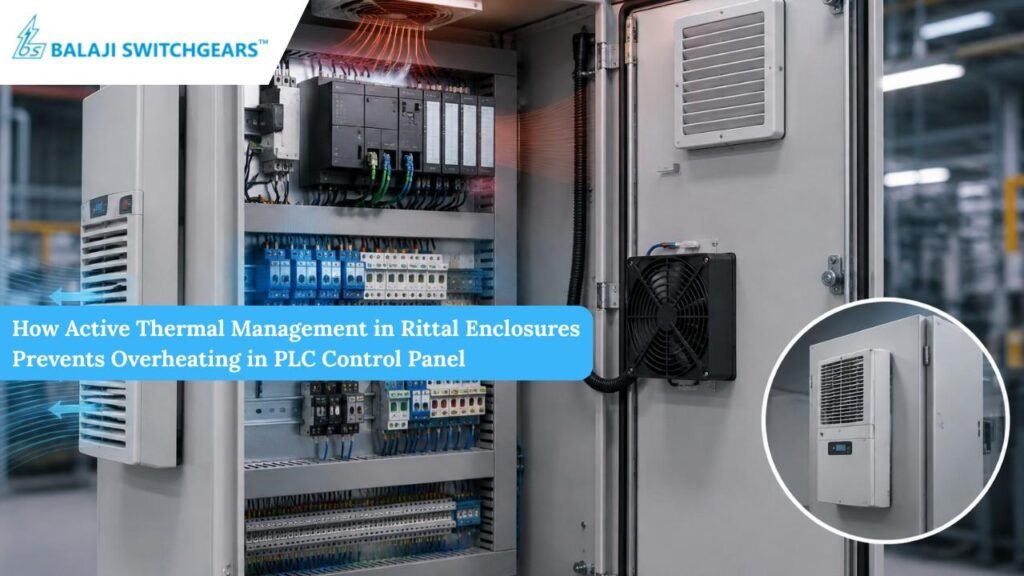How Active Thermal Management in Rittal Enclosures Prevents Overheating in PLC Control Panels