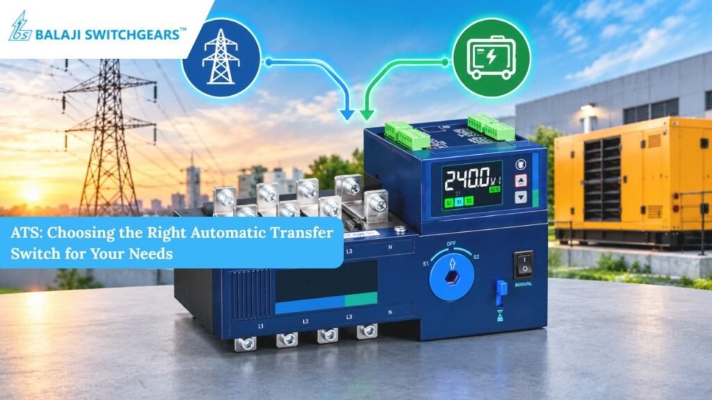 ATS: Choosing the Right Automatic Transfer Switch for Your Needs ATS: Choosing the Right Automatic Transfer Switch for Your Needs