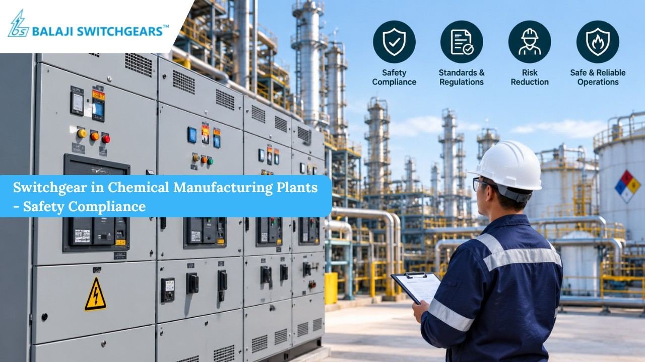 Switchgear in Chemical Manufacturing Plants - Safety Compliance