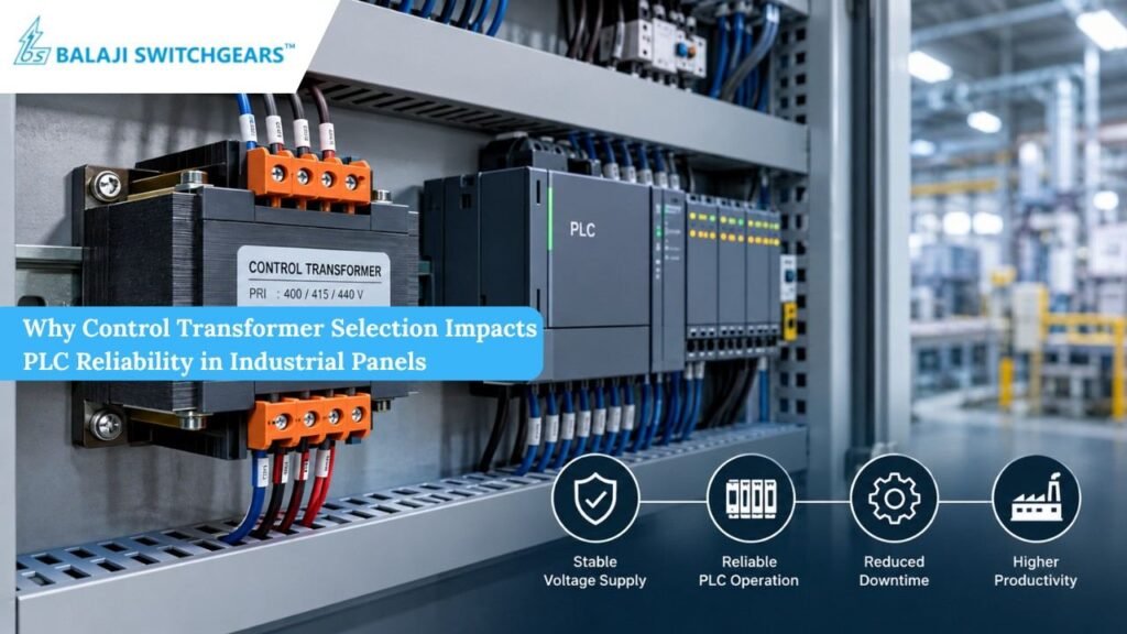 Why Control Transformer Selection Impacts PLC Reliability in Industrial Panels